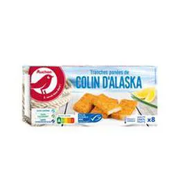 Panées de colin d'Alaska MSC (400g)