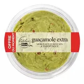 BLINI Guacamole extra morceaux d'avocats et piment doux 180g