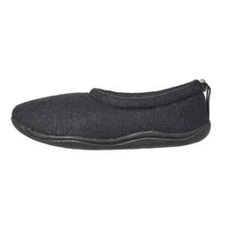 Chaussons femme noir polaire T37 (la paire)