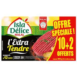 Steak haché extra tendre halal (960g)