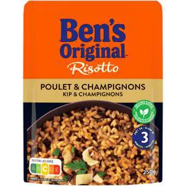 BEN'S ORIGINAL Risotto poulet champignons 250g