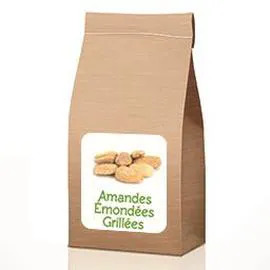 JUSTE BIO Amandes émondées grillées BIO en vrac 100g