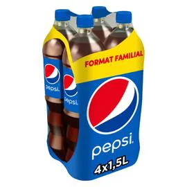 PEPSI Soda Cola regular 4x1,5l