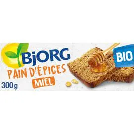 Pain d'épices pain d'épices au miel bio (300g)