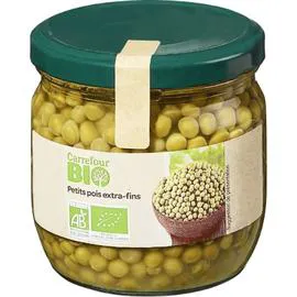Petits pois bio extra-fins (230g)