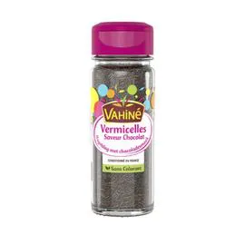 VAHINÉ Décoration alimentaire Vermicelles Saveur Chocolat 65g