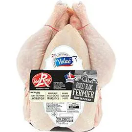 Poulet blanc fermier Normand (1,4kg)