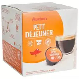Capsules de café petit déjeuner compatible Dolce gusto (112g)