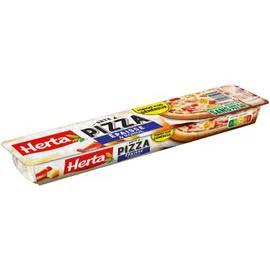 HERTA Pâte à pizza épaisse et ronde 450g