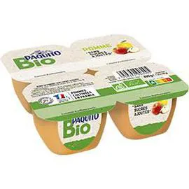 Purée de pommes sans sucres BIO (400g)