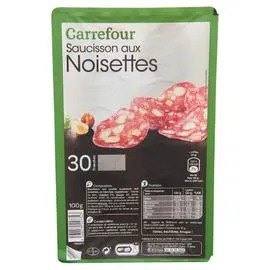 Saucisson aux noisettes (100g)