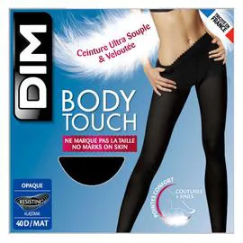 Collant Body Touch Opaque Noir - T2 (l'unité)