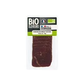 Viande de boeuf bio séchée (80g)