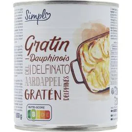 Plat cuisiné gratin dauphinois SIMPL (850g)