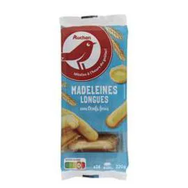 Madeleines longues aux Oeufs frais, sachets fraîcheur (220g)