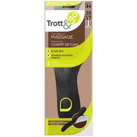 LA BROSSE ET DUPONT, TROTT & GO Semelles Sensation Massage 36/37 l'unité