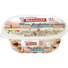 Mini Farfalles au thon sauce ail & fines herbes (300g)