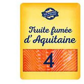 NOS RÉGIONS ONT DU TALENT Truite fumée d'Aquitaine 120g