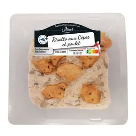 LECHEF Plat cuisiné aux cèpes et poulet 280g