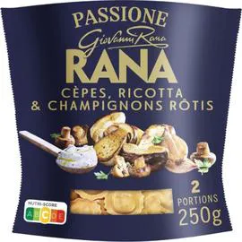 RANA Pâtes fraîches Ravioli Cèpes, Champignons rôtis & Ricotta 250g