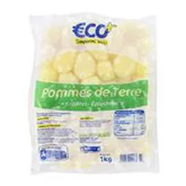 ECO+ Pomme de terre Epluchées 1kg