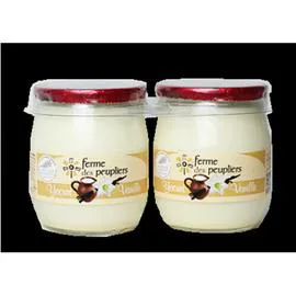 Yaourt vanille (250g)