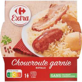 Choucroute garnie royale (300g)