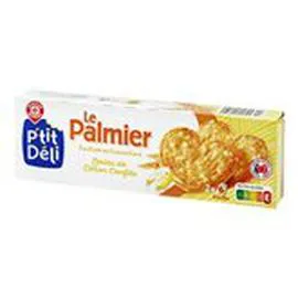 MARQUE REPÈRE, P'TIT DÉLI Palmiers Zestes Citron 100g