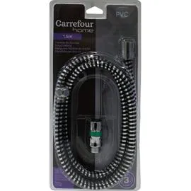Flexible douche 1,5 m PVC (l'unité)