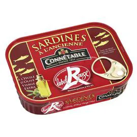 Sardines Huile d'olive label rouge (115g)