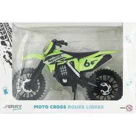 Jouet Moto Cross A Roues Libres (l'unité)