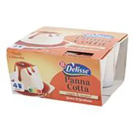 MARQUE REPÈRE, DÉLISSE Panna Cotta Caramel 4x90g
