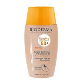 Protection solaire visage teinte doré SPF50+ (40ml)