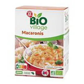 MARQUE REPÈRE, BIO VILLAGE Macaronis Bio 500g