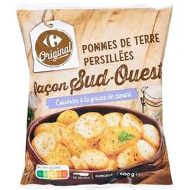 CARREFOUR ORIGINAL Pommes de terre persillées 600g