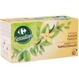 Thé noir saveur vanille (25x1,6g)