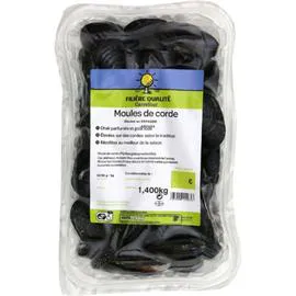 Moules de corde (1,4kg)
