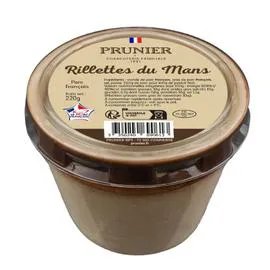 Rillettes de porc du Mans (220g)