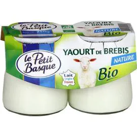 Yaourt de brebis nature Bio (2x125g)