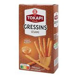 MARQUE REPÈRE, TOKAPI Gressins Sésame 125g