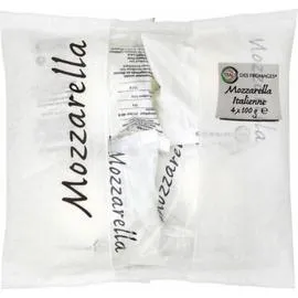 L'ITALIE DES FROMAGES Fromage Mozzarella italienne 4x100g