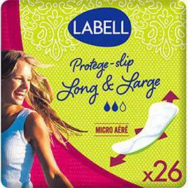 Protège-slip long & large micro-aéré (x26)