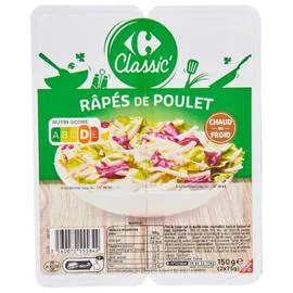 Râpé de poulet (150g)