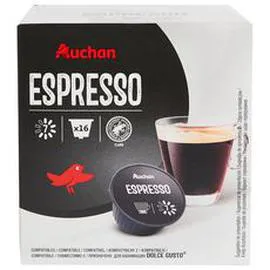 Capsule de café espresso intensité 7 compatibles Dolce Gusto (16x7g)