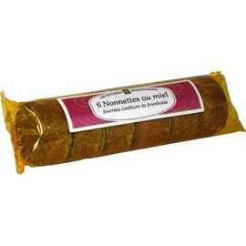 Gâteaux nonnettes au miel/framboise (200g)