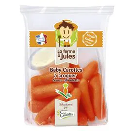 Carottes Baby sauce ciboulette (200g)