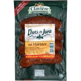 Saucisse Diots au Morbier (4x90g)