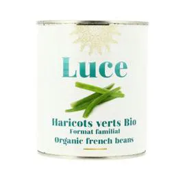 Haricots Verts Extra Fins Bio (800g)