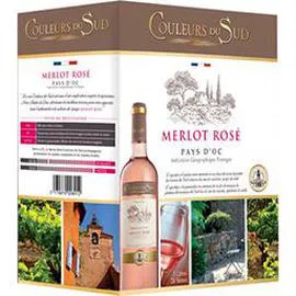 Vin rosé Terroir Littoral Merlot rosé (3l)