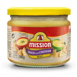 MISSION Sauce avec cheddar 300g